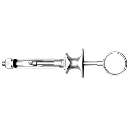 Syringe manual aspirating 1.8ml