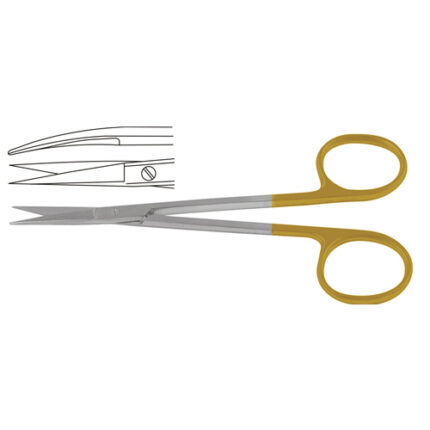 TC Iris Scissor Curved