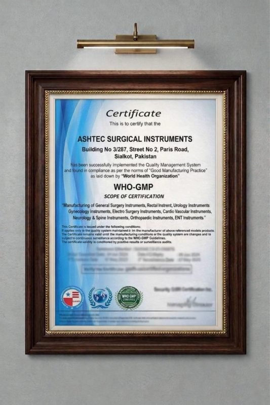 8 GMP Certificate USA