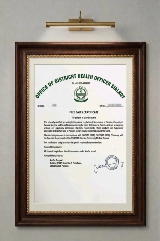 Free Sales Certificate 853x1280 1